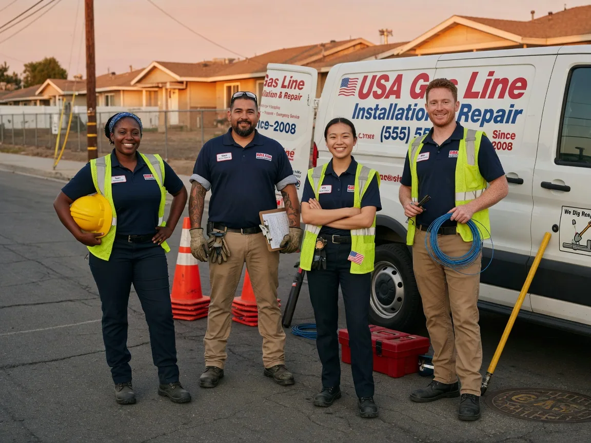 Gas Line Installation company in Penokee, KS